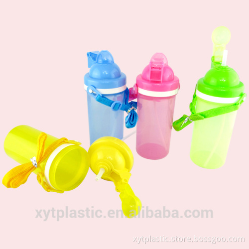 portable children plastic water bottle